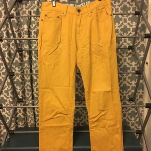 Mossimo mustard jeans